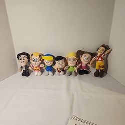 El Chavo Del Ocho Plush Toy Characters.