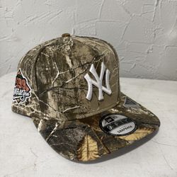 MLB New Era New York Yankees RealTree 9fifty A Frame SnapBack Hat 