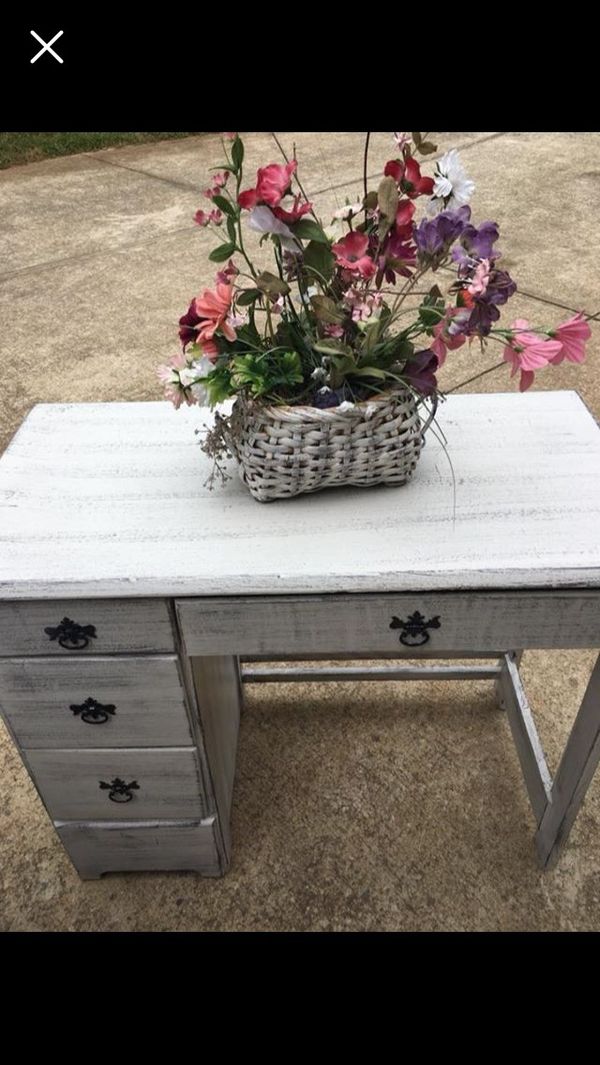 Refinished Distressed Desk Furniture In Mooresville Nc Offerup