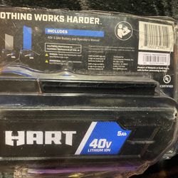 Hart Battery 40v 5.0 Ah