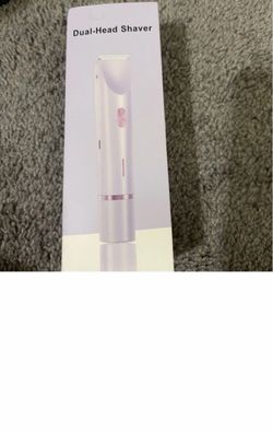 2 in 1 Women Electric Shaver Dual Head Bikini Trimmer for Women IPX7 Waterproof