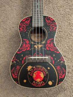 Alvarez Greatful dead ukulele limited edition.