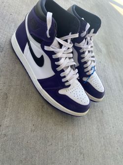 Jordan 1 Court Purple Size 11.5
