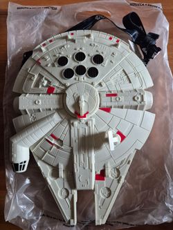 Disney Parks Star Wars Millennium Falcon Popcorn Bucket Lights Up BNWT
