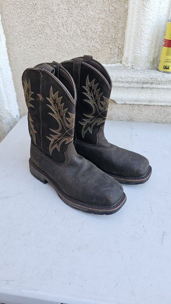 Size 11.5 EE Ariat Work Boots Composite Toe