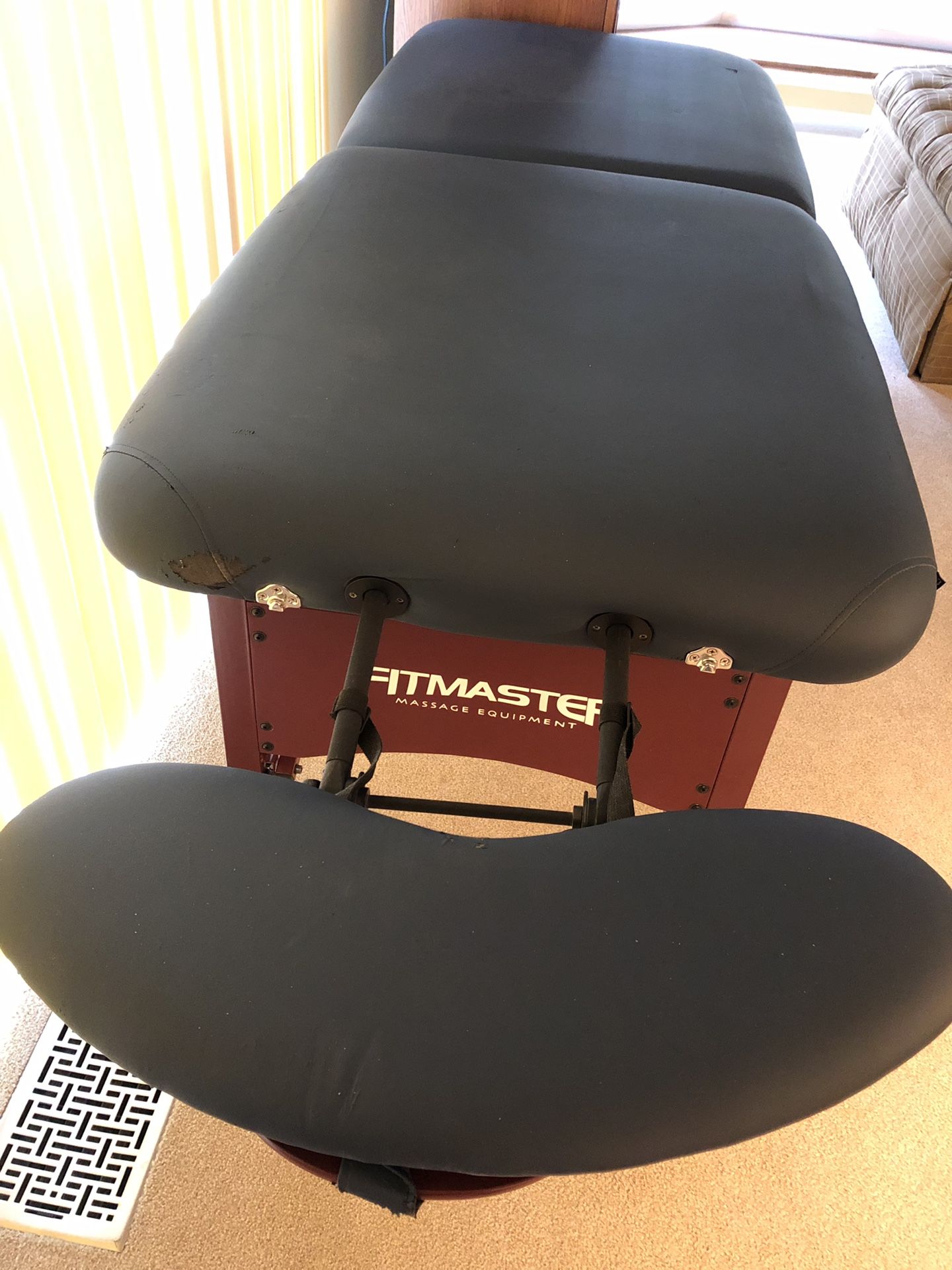 Massage table