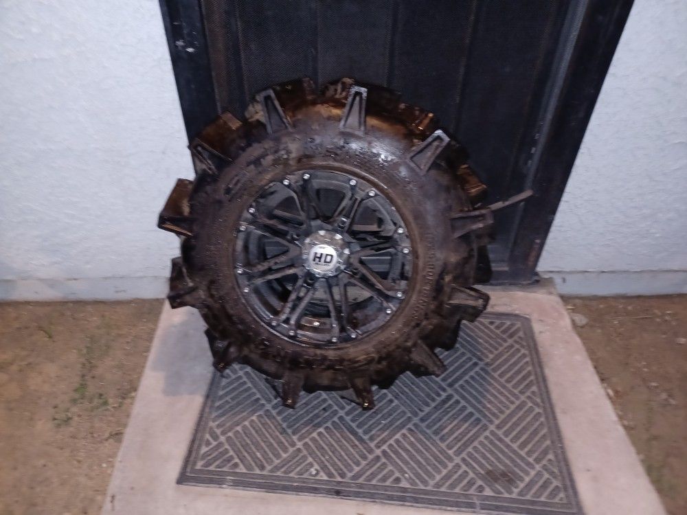 Four STI R4 tires