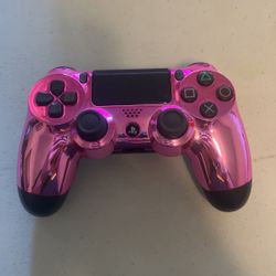 Pink PS4 Controller