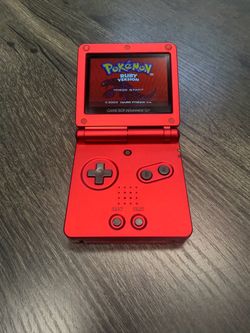Gameboy Advance SP Pokemon Ruby
