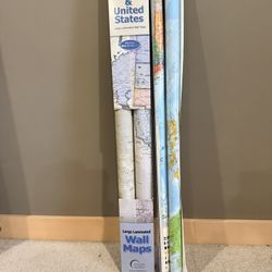 Large Format Wall Maps (qty 4)
