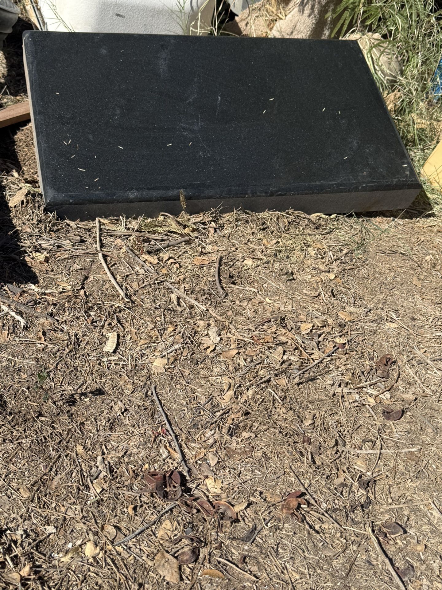 Black Granite Headstone
