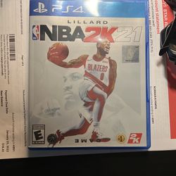 Nba2k21 and 2k20 2 disks