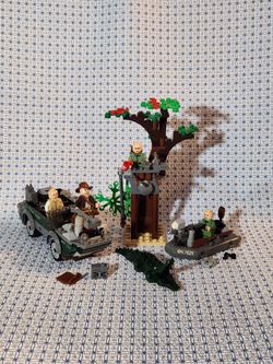 LEGO 7625 Indiana Jones River Chase Incomplete (List in description)