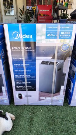 NEW portable air conditioner 10,000btu NUEVO