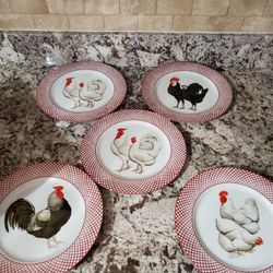 Haldon Devonshire Farmhouse Plates X5