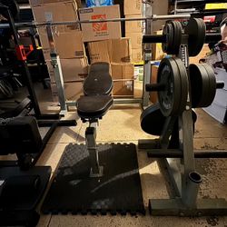 Olympic Weight Bench Set