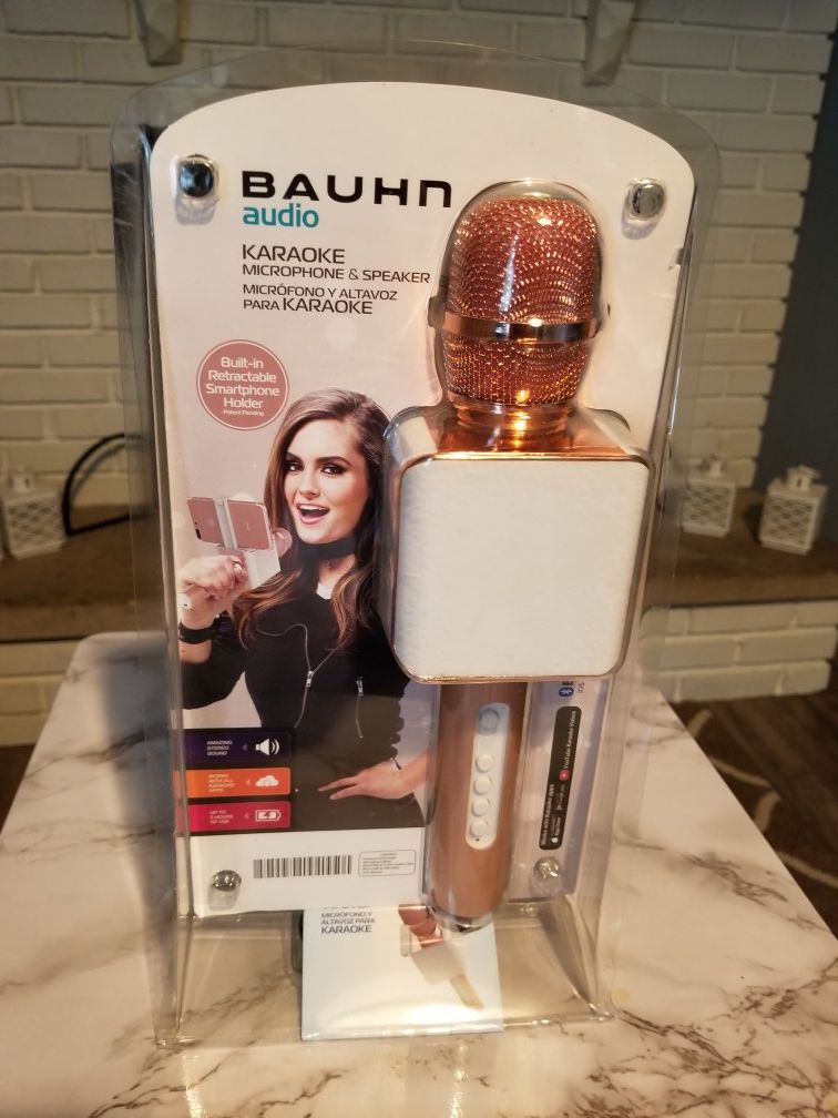 Karaoke Microphone Speaker BRAUHN brand name