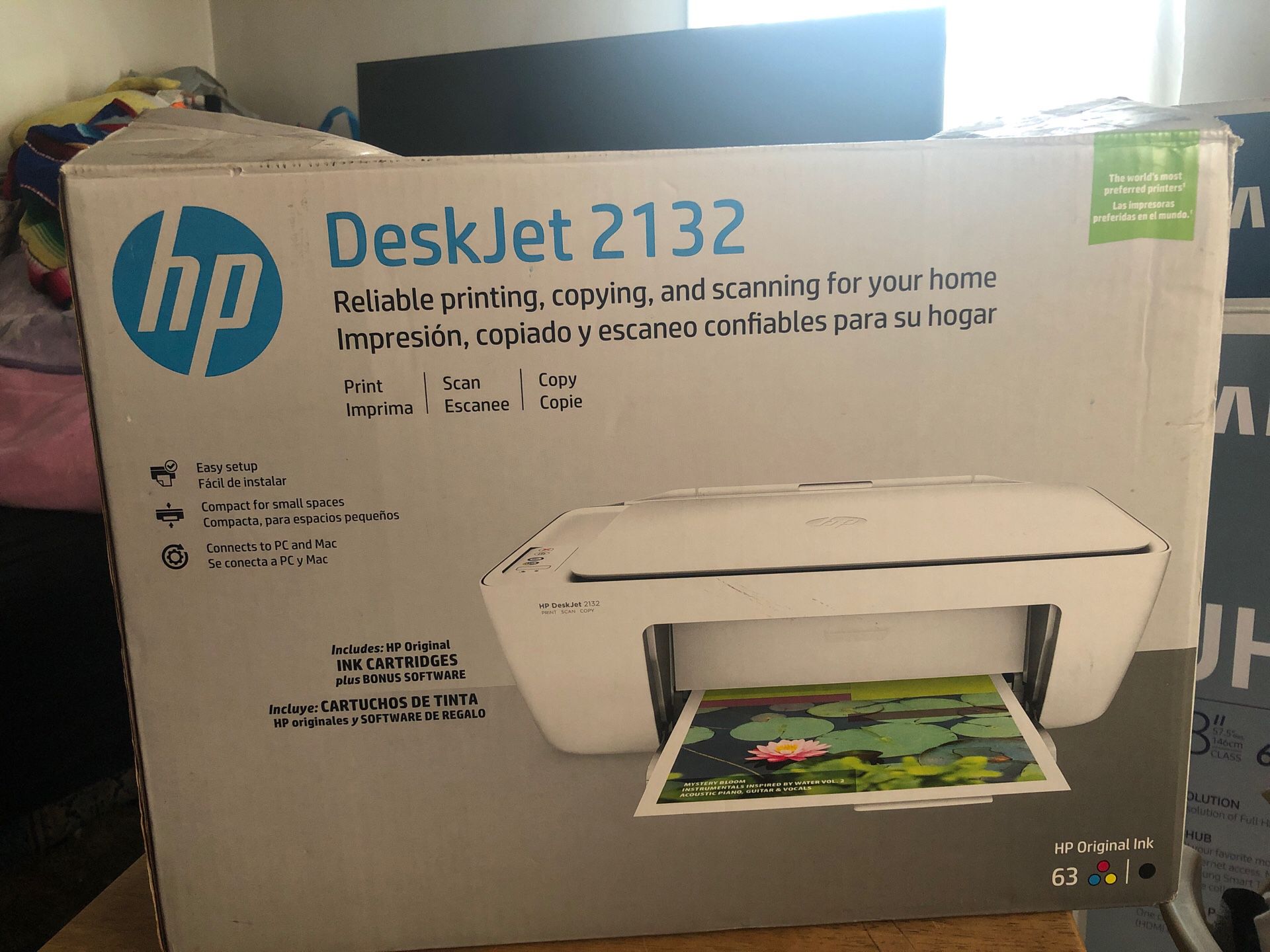 HP Deskjet 2132 All-in-One Printer/Copier/Scanner 