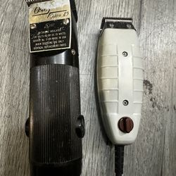 Two Cutting Hair Machines, Clippers  OSTER & ANDIS 