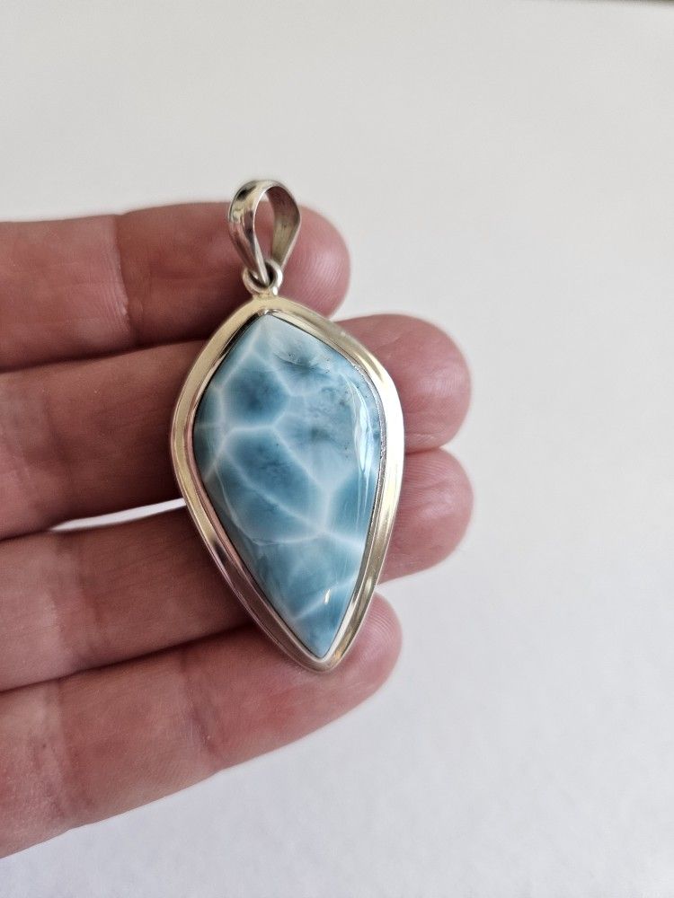 Larimar Pendant