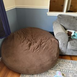 Big brown beanbag