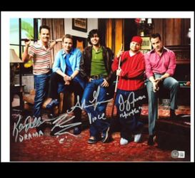 Entourage" 11x14 Photo Cast-Signed by (4) with Adrian Grenier, Kevin Connolly, Jerry Ferrara & Kevi