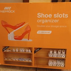 Shoe Slots Organizer (20 Pieces)