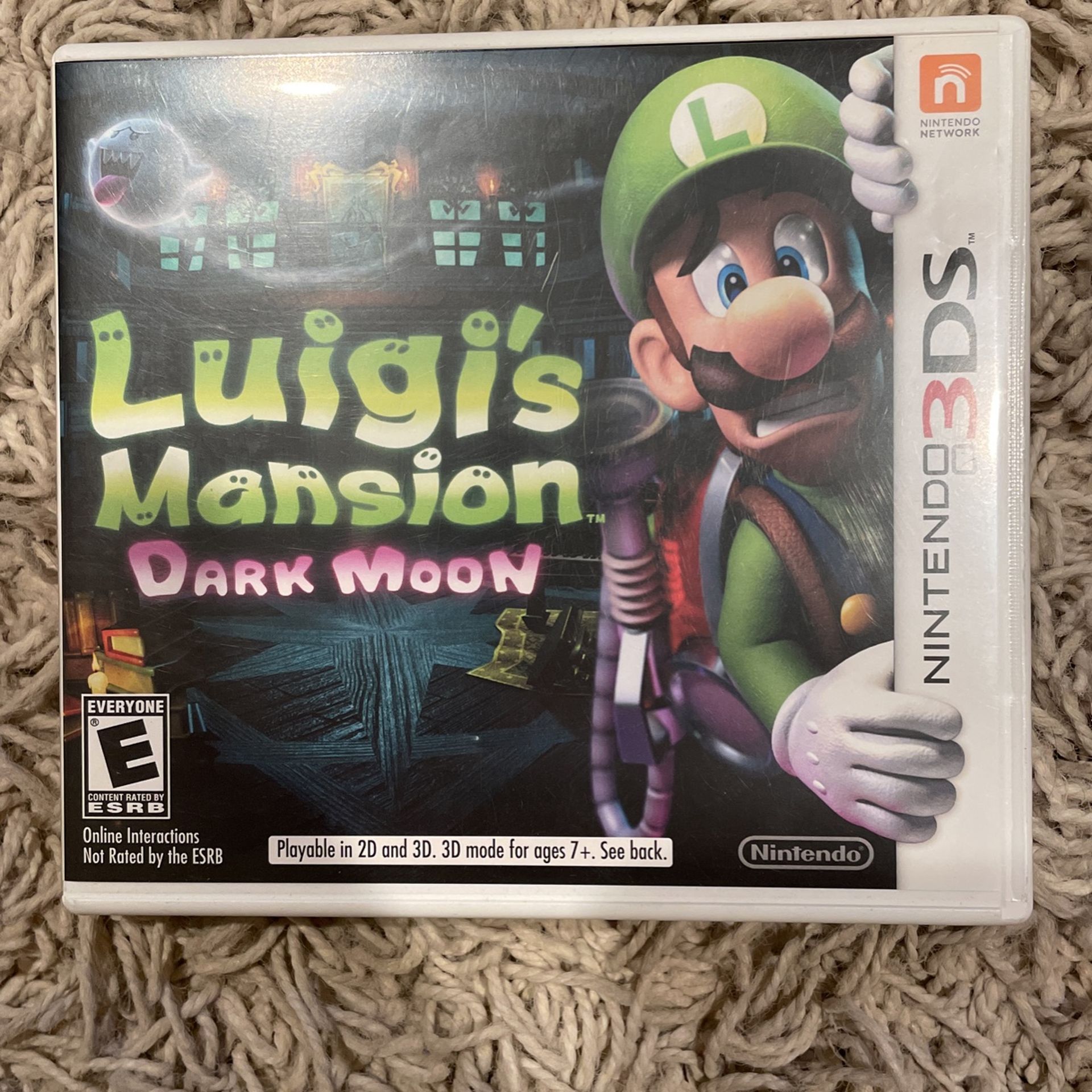 Nintendo Luigis Mansion Dark Moon 3DS Game