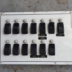 Rocker Panel Switches Accessories Panels Boat 