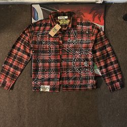 Watson Spider Web Crystal Flannel