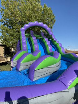 Double Water Slide For Sale