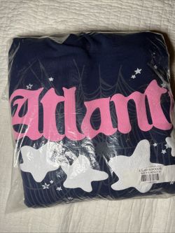 Sp5der Navy Blue Atlanta Hoodie