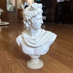 Apollo Bust Statue (Medium) Authentic Made In Italy