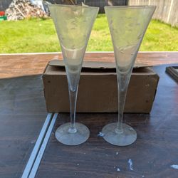 Crystal Champagne Glasses