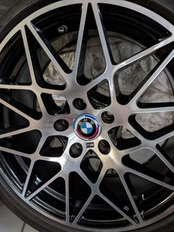 RIMS AND TIRES BMW M STAGGERED