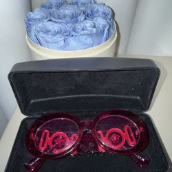 Versace Pink Sunglasses 