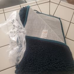 Muddy Mat Washable Rug Atlantic Blue comes brand new in package (Read Description)