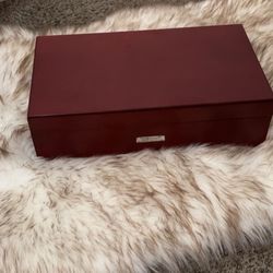 $2 two dollar bill Bradford Exchange Wood Collection Box Storage HOLDS 28