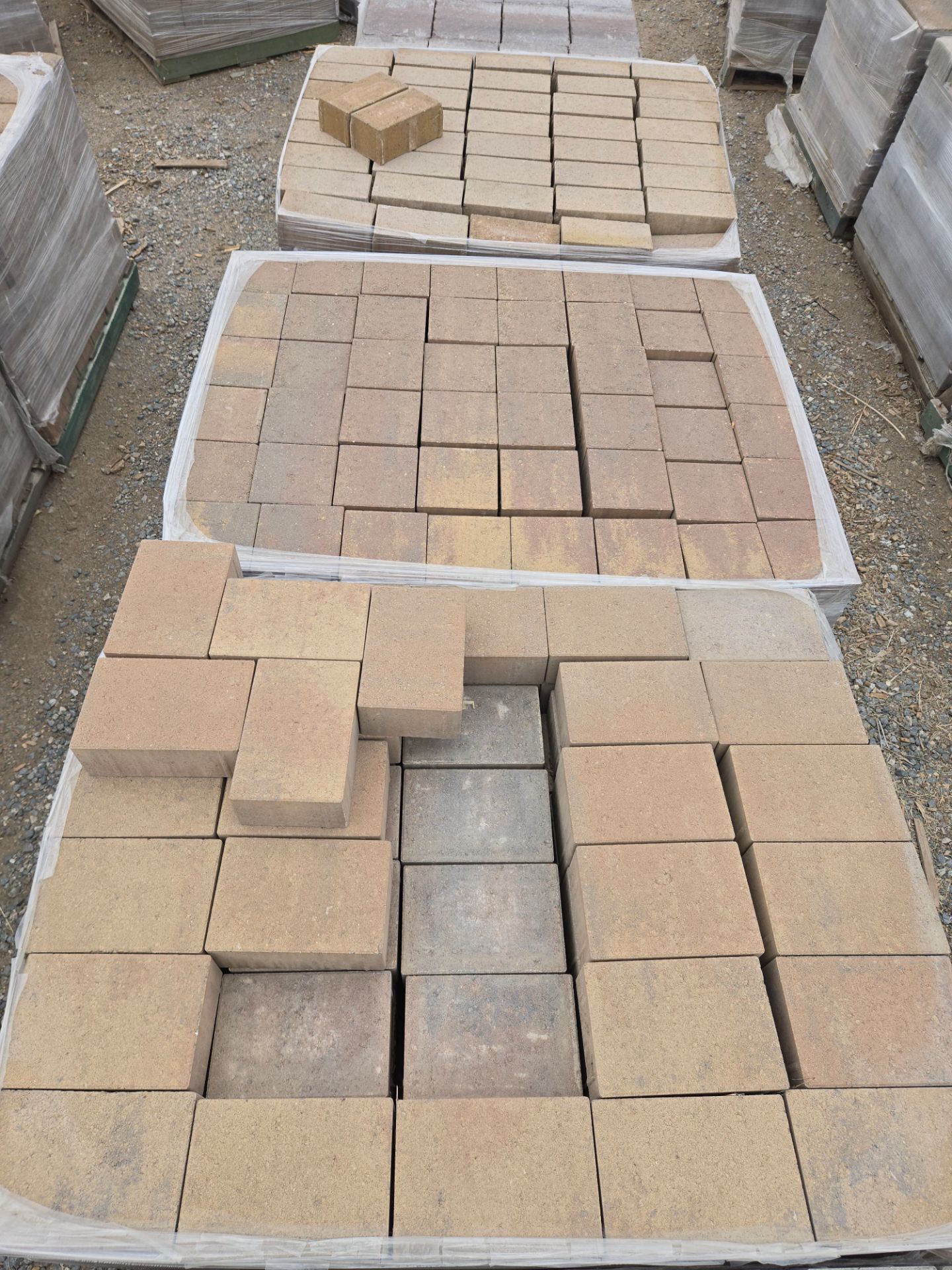 SURPLUS CONCRETE PAVERS $330 EACH PALLET (100 SQUARE FEET PER PALLET)