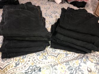 12 pairs of Levi’s 511 skinny jeans all black size 32x32