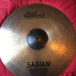 Sabian Hand Hammered Raw Bell Dry Ride 21”
