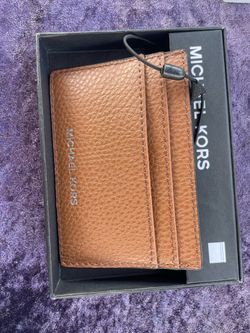 Michael Kors card holder brown