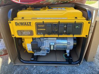 Dewalt sixty five hundred Watts generator