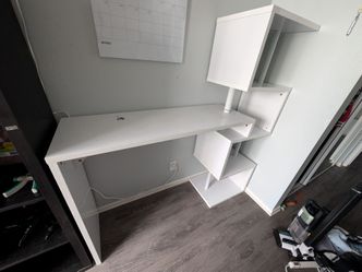 White Corner Desk