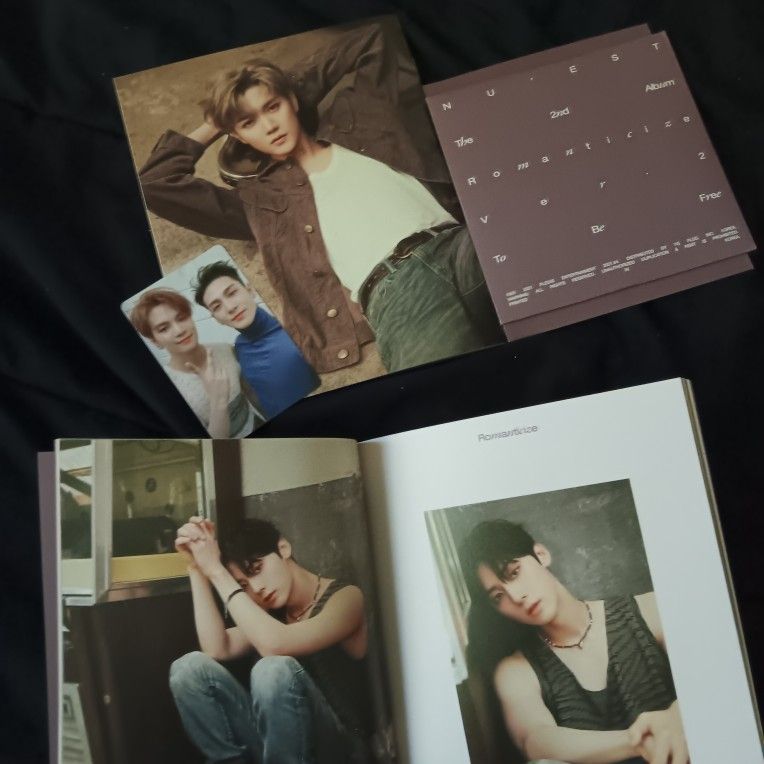 Nu'est Kpop Album Romanticize Version 2