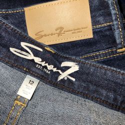 WOMENS SEVEN JEANS SIZE 12 SKINNY 