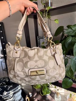 Coach glitter bag