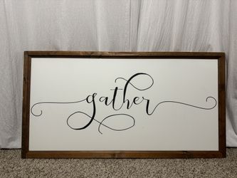Gather sign