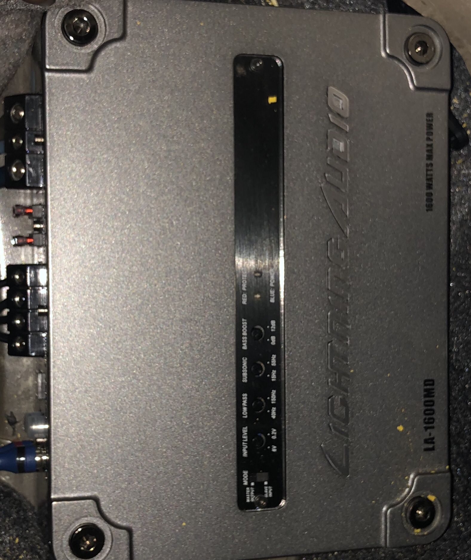 Lightning audio 1600w mono digital car amplifier