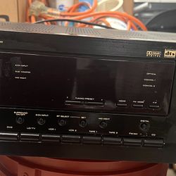 Marantz SR 5000 Stereo Receiver Audio/Video HIFI Surround Sounds Black … Turns  On/Off